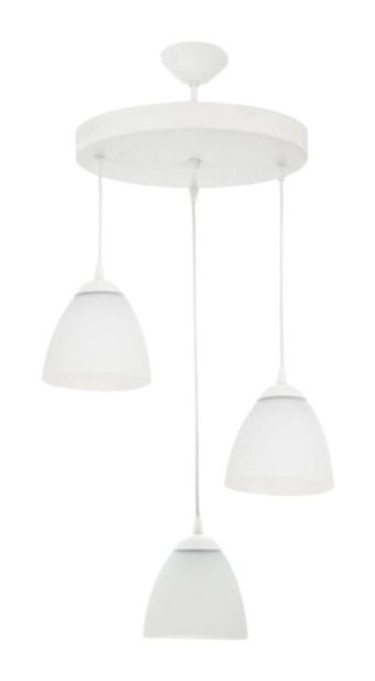 Deep Concept Creamaura Tekli Beyaz Sarkıt Modern Plastik Salon-Oturma Odası Avize