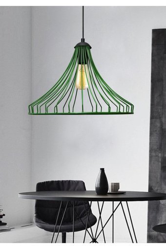 Hegza Lighting Tekli Beyaz Metal Modern Alüminyum Salon-Oturma Odası Avize