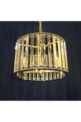 Osc Home Mars 3'lü Gümüş Ledli Modern Alüminyum Salon-Oturma Odası Avize