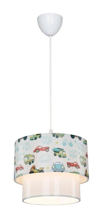 Luna Lighting 2808-1A-32 Domm Tekli Pembe Küre Modern Metal Salon-Oturma Odası Avize