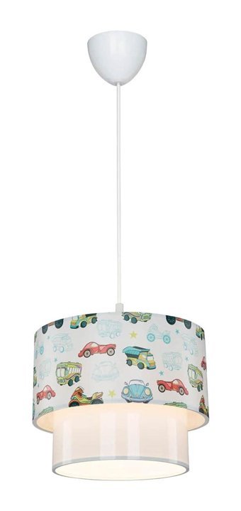 Luna Lighting 2808-1A-32 Domm Tekli Pembe Küre Modern Metal Salon-Oturma Odası Avize