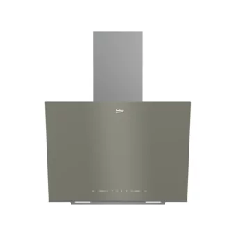 Beko BDE 6040 G 60 cm Cam Yüzey Karbon Filtreli Bacalı-Bacasız Duvar Tipi Davlumbaz Gri