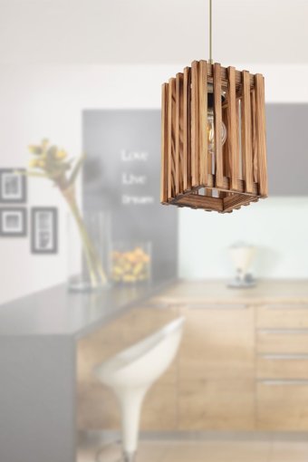 Bby Home & Desıgn Francy Tekli Çok Renkli Sarkıt Modern Kumaş Salon-Oturma Odası Avize