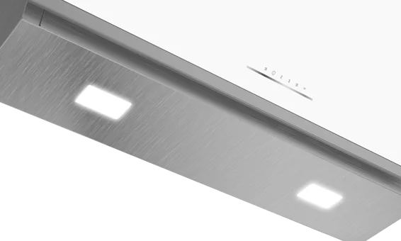 Arçelik ADE 906-2 B 90 cm Cam Yüzey Karbon Filtreli Bacalı-Bacasız Duvar Tipi Davlumbaz Beyaz
