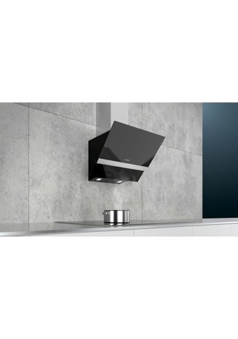 Siemens LC65KAJ60T 60 cm Cam Yüzey Bacalı-Bacasız Duvar Tipi Davlumbaz Siyah