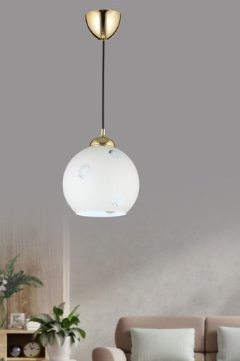 Modelight Tekli Siyah Halat Modern Halat Salon-Oturma Odası Avize
