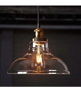 Vivido Abajur Laura Tekli Krem Sarkıt Retro Kumaş Salon-Oturma Odası Avize