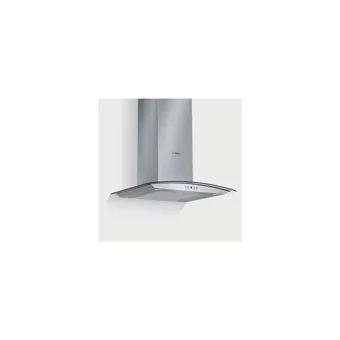 Bosch DWA06E651 60 cm Çelik Yüzey Bacalı-Bacasız Duvar Tipi Davlumbaz Metalik