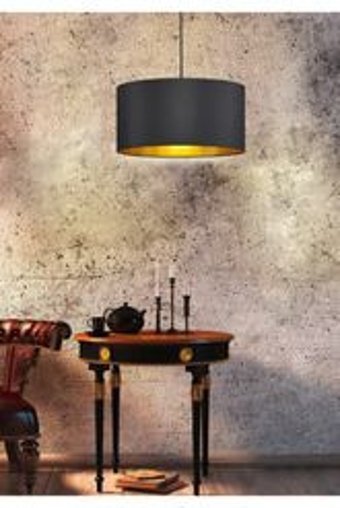 Hegza Lighting Tekli Siyah Ledli Modern Alüminyum Salon-Oturma Odası Avize