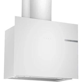 Bosch DWF65AJ20T 252 W 60 cm Cam Yüzey Bacalı-Bacasız Duvar Tipi Davlumbaz Beyaz