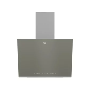 Beko BDE 6062 G 60 cm Cam Yüzey Karbon Filtreli Bacalı-Bacasız Duvar Tipi Davlumbaz Gri