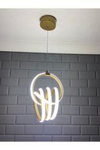 Modelight Akses 2'li Beyaz Sarkıt Modern Plastik Salon-Oturma Odası Avize