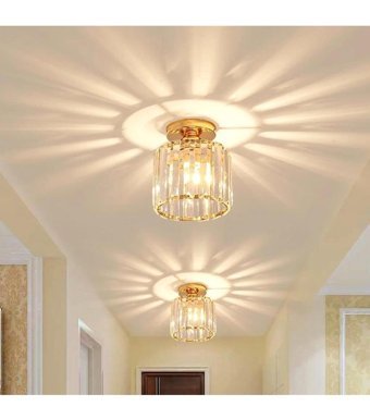 Prestige E27 Hl-120 3'lü Altın Halka Eskitme Alüminyum Salon-Oturma Odası Avize
