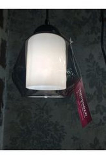 Vk Home Aydınlatma Almira 4'lü Beyaz Sarkıt Modern Cam Salon-Oturma Odası Avize