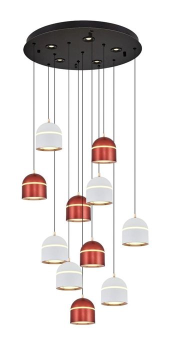 Oia Light Olb158 Elpis Tekli Bej Modern Bambu Salon Avize