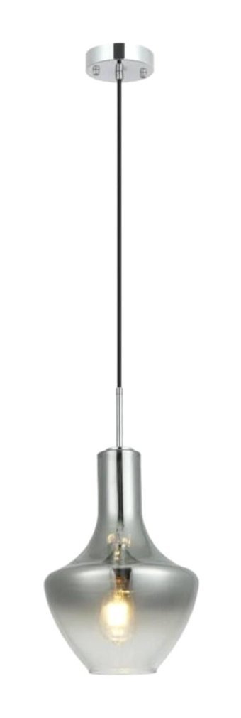 Lampaluce Lungo 8'li Gümüş Şapkalı Modern Kumaş Salon-Oturma Odası Avize