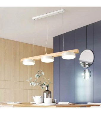 Rissa Papatya Tekli Siyah Ledli Modern Alüminyum Salon-Oturma Odası Avize