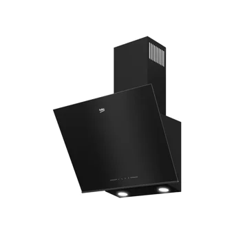 Beko BDE 6060 D 60 cm Cam Yüzey Karbon Filtreli Bacasız Duvar Tipi Davlumbaz Dark Inox