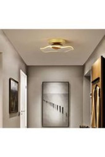 Bsa Lıghtıng Henna 2'li Kahverengi Metal Metal Salon-Oturma Odası Avize