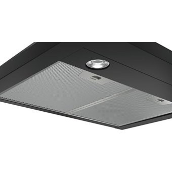 Siemens LC64PCC60T 60 cm Metal Yüzey Bacalı-Bacasız Duvar Tipi Davlumbaz Siyah