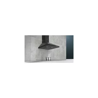 Siemens LC64PCC60T 60 cm Metal Yüzey Bacalı-Bacasız Duvar Tipi Davlumbaz Siyah