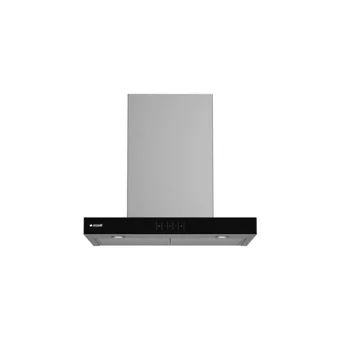Arçelik P 76 ES 60 cm Metal Yüzey Karbon Filtreli Bacalı-Bacasız Duvar Tipi Davlumbaz Siyah