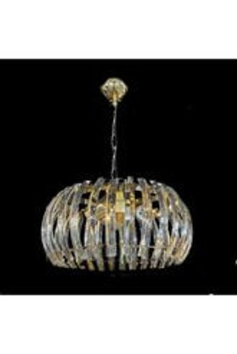 Luna Lighting 5'li Altın Ledli Modern Plastik Salon Avize