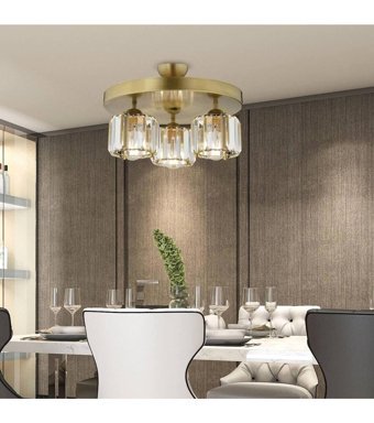 Apliqa Rosalina 6'lı Siyah Sarkıt Modern Metal Salon-Oturma Odası Avize