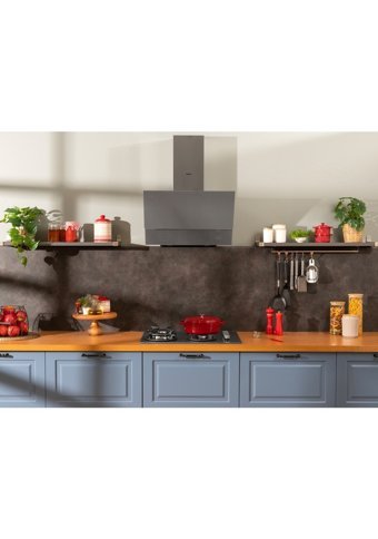Vestel AD-6331 G 60 cm Cam Yüzey Karbon Filtreli Bacalı Duvar Tipi Davlumbaz Siyah