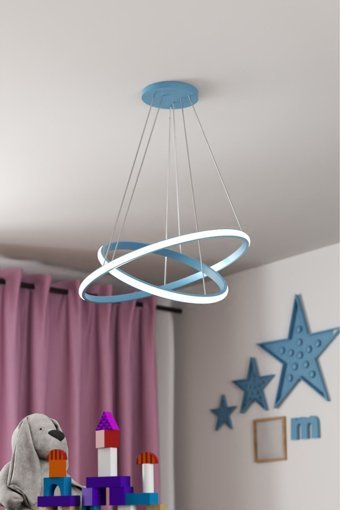 Eglo Shirebook 4'lü Siyah Şapkalı Modern Çelik Salon-Oturma Odası Avize