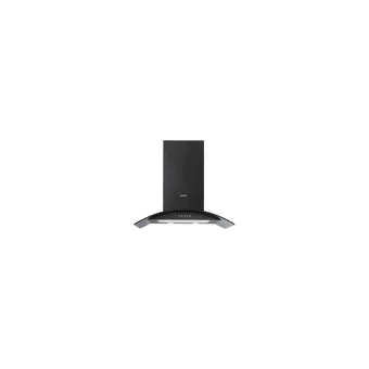 Vestel ADB 6004 60 cm Cam Yüzey Karbon Filtreli Bacalı Duvar Tipi Davlumbaz Siyah