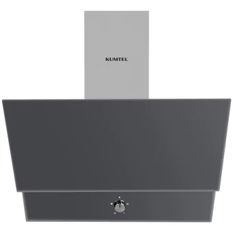 Kumtel DA6-830 140 W 60 cm Cam Yüzey Bacalı-Bacasız Duvar Tipi Davlumbaz Gri
