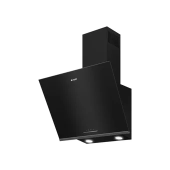 Arçelik ADE 606 D 60 cm Cam Yüzey Karbon Filtreli Bacalı-Bacasız Duvar Tipi Davlumbaz Siyah