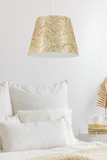 Hegza Lighting Bagel Tekli Siyah Sarkıt Modern Alüminyum Salon-Oturma Odası Avize
