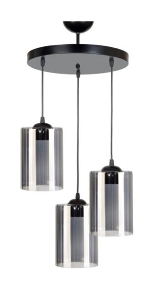 Fer Avize Berfin 5'li Altın Kristal Taşlı Modern Metal Salon-Oturma Odası Avize