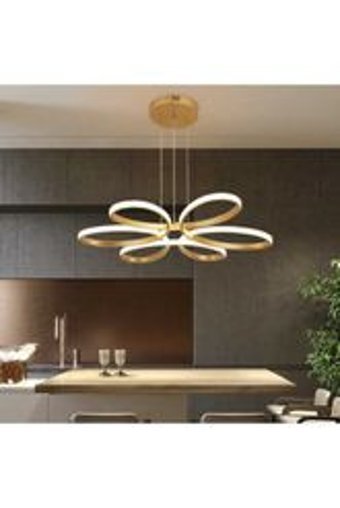 Nusedesingstudio Aurora Tekli Beyaz Sarkıt Modern Plastik Salon-Oturma Odası Avize
