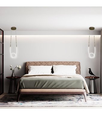 Tavcam Zümra 6'lı Beyaz Sarkıt Modern Cam Salon-Oturma Odası Avize
