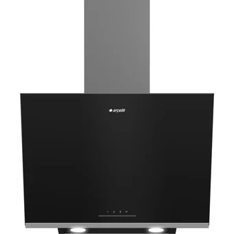 Arçelik ADE 606 S 60 cm Cam Yüzey Karbon Filtreli Bacalı-Bacasız Duvar Tipi Davlumbaz Siyah