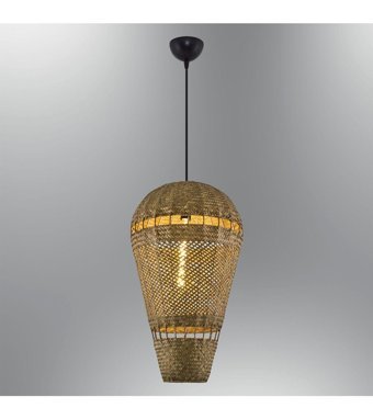 Tt Aydınlatma Tt003Tpl-Sy Tekli Siyah Ledli Modern Alüminyum Salon-Oturma Odası Avize