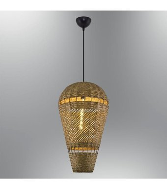 Tt Aydınlatma Tt003Tpl-Sy Tekli Siyah Ledli Modern Alüminyum Salon-Oturma Odası Avize