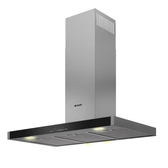 Arçelik ADT 906-2 S 90 cm Metal Yüzey Karbon Filtreli Bacalı-Bacasız Duvar Tipi Davlumbaz Siyah