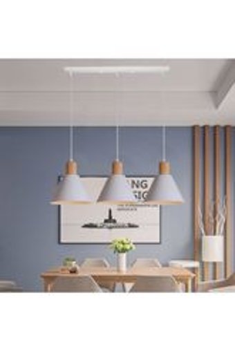 Rscollectıons Tekli Altın Ledli Modern Alüminyum Salon-Oturma Odası Avize