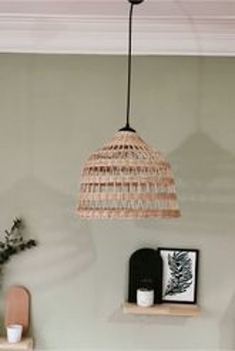 İstanbul Avize Tekli Beyaz Cam Modern Cam Salon-Oturma Odası Avize