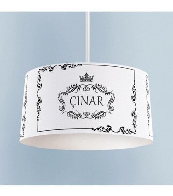Luxshome Tekli Gri Ledli Modern Metal Salon-Oturma Odası Avize