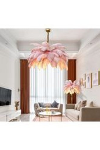 Evsun Home Tekli Kahverengi Metal Rustik Metal Salon-Oturma Odası Avize