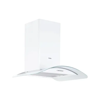 Vestel AD-6011 B 60 cm Cam Yüzey Bacalı Duvar Tipi Davlumbaz Beyaz