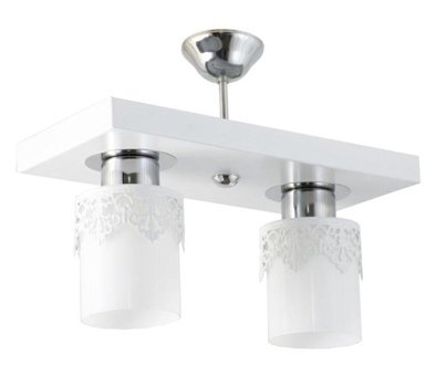 Kocvizyon Stenne Tekli Siyah Sarkıt Modern Kumaş Salon-Oturma Odası Avize