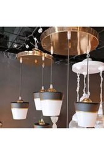 Eglo Lanciano-Z Tekli Beyaz Ledli Modern Çelik Salon-Oturma Odası Avize