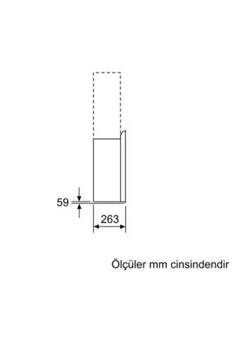 Bosch DWF97RV60 146 W 90 cm Cam Yüzey Bacalı-Bacasız Duvar Tipi Davlumbaz Siyah