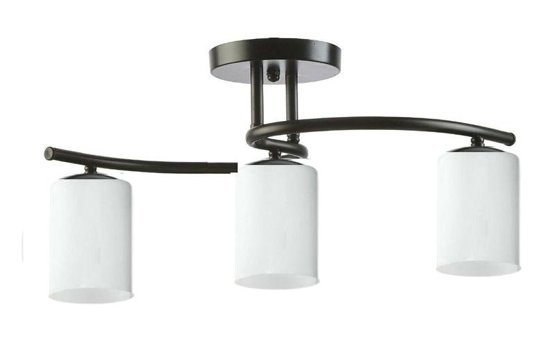 Felicity Mirror 6 Tekli Kahverengi Ledli Modern Ahşap Mutfak-Salon Avize